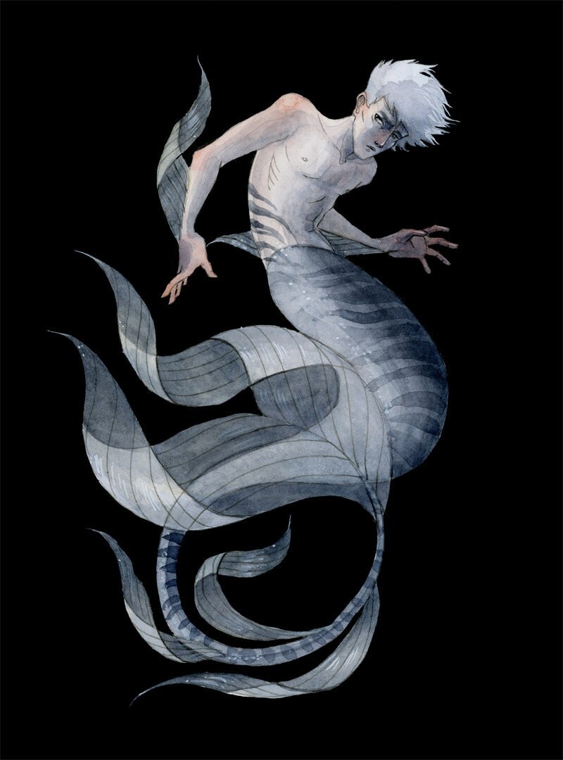 Download Silver Merman 8x10 print