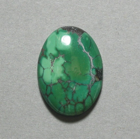 green TURQUOISE cabochon oval 18X25mm designer cab