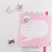 super cute magnets - cat - dog - bunny