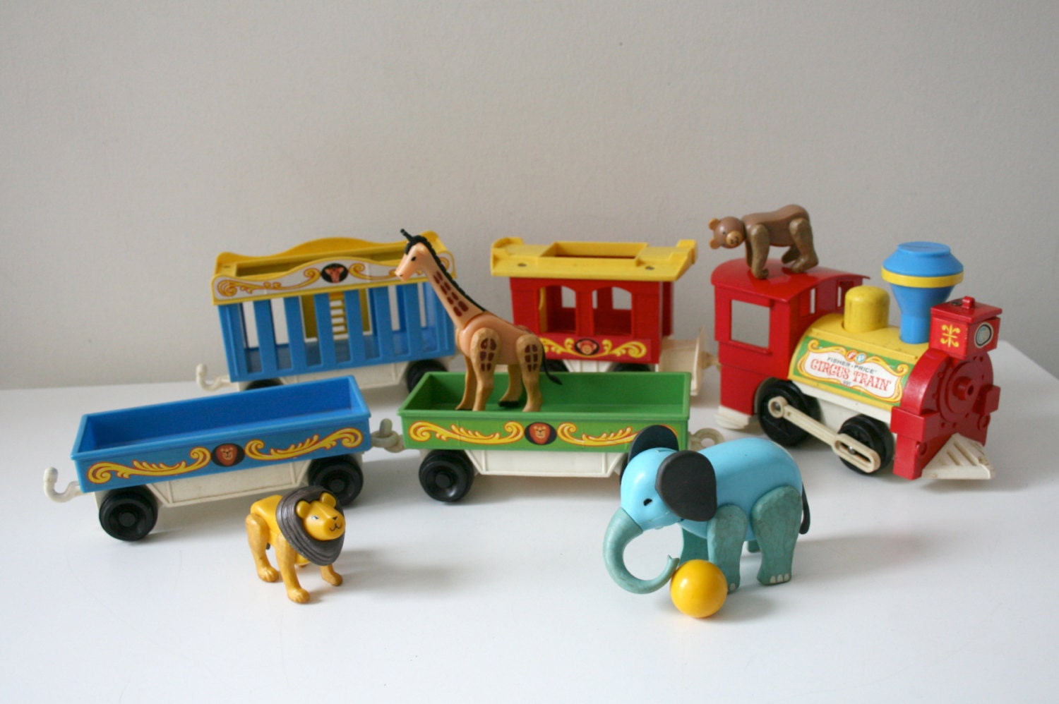 fisher price circus train 1991