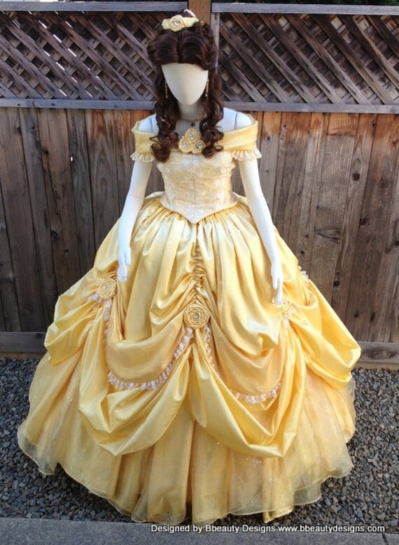 Items similar to Belle Beauty & the Beast 2013 New Park Look Princess