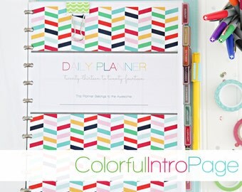 2014 Daily Planner Pdf Printable Pages - INSTANT DOWNLOAD - Without ...