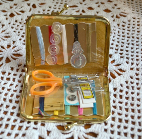 travel sewing kits vintage