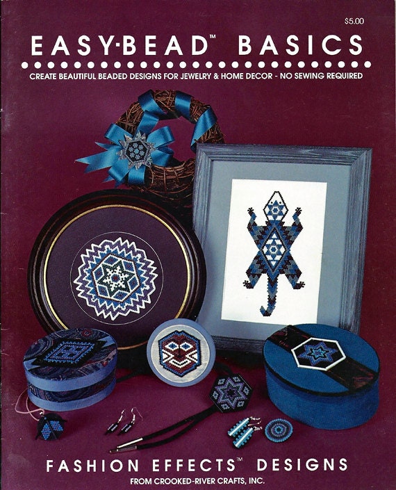 Easy Bead Basics Beading Pattern Book