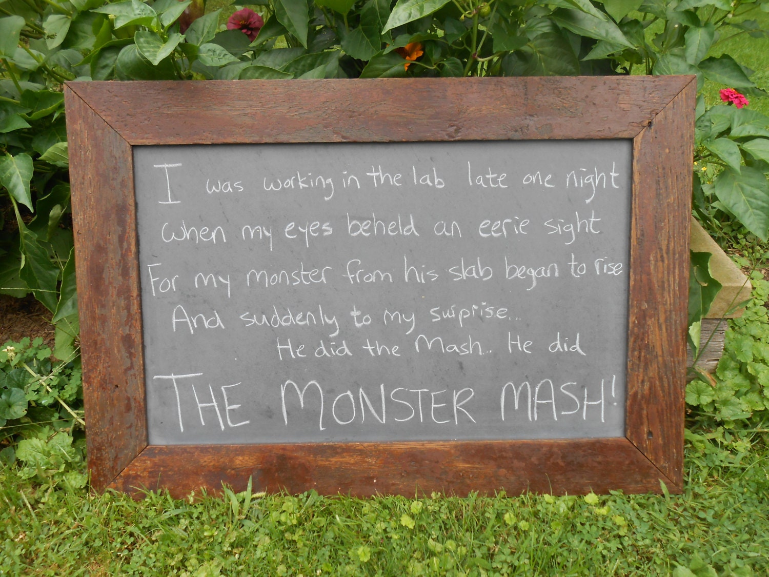 Large Schoolhouse Slate Chalkboard in Rustic by Swansdowne on Etsy