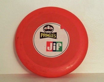 Pringles and Jif Peanut Butter Promotional Frisbee - Pringles and Jif Peanut Butter Frisbee - Promotional Frisbee - Frisbee - Pringles - Jif