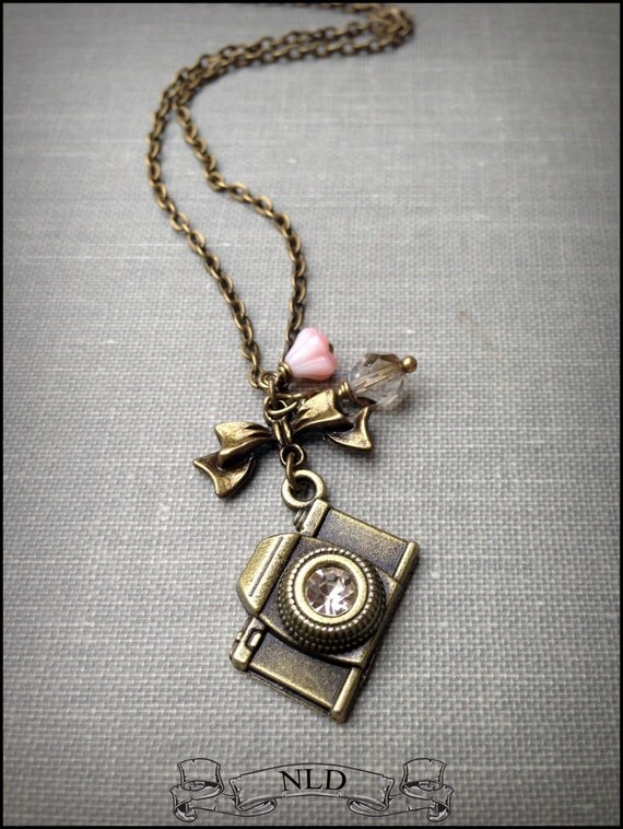 Camera Necklace, Photography Necklace