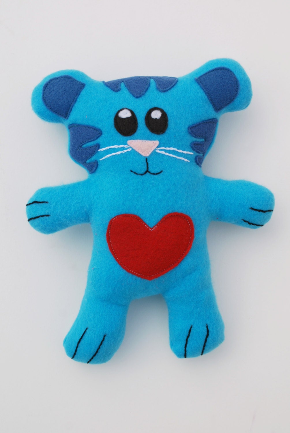 blue tigey plush