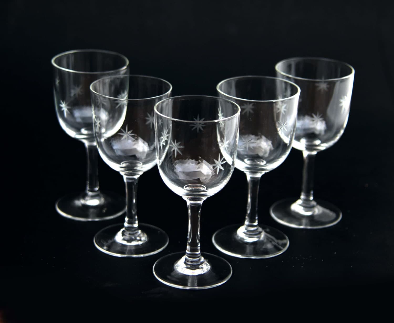 Set of 4 SASAKI JAPAN Glassware Cordial Shooter Shot Liquor