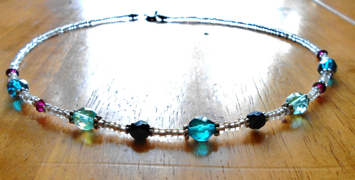 Crystal Beaded Choker