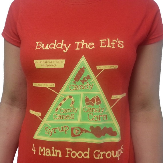 elf-buddy-the-elf-four-main-food-groups-christmas-movie-etsy