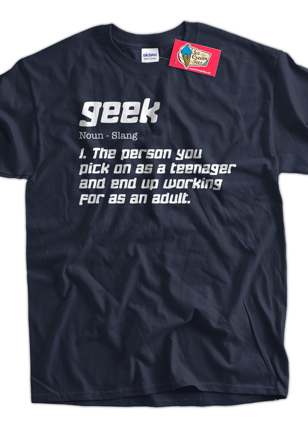 Funny Geek T-Shirt Definition of A Geek T-Shirt Gifts for Dad