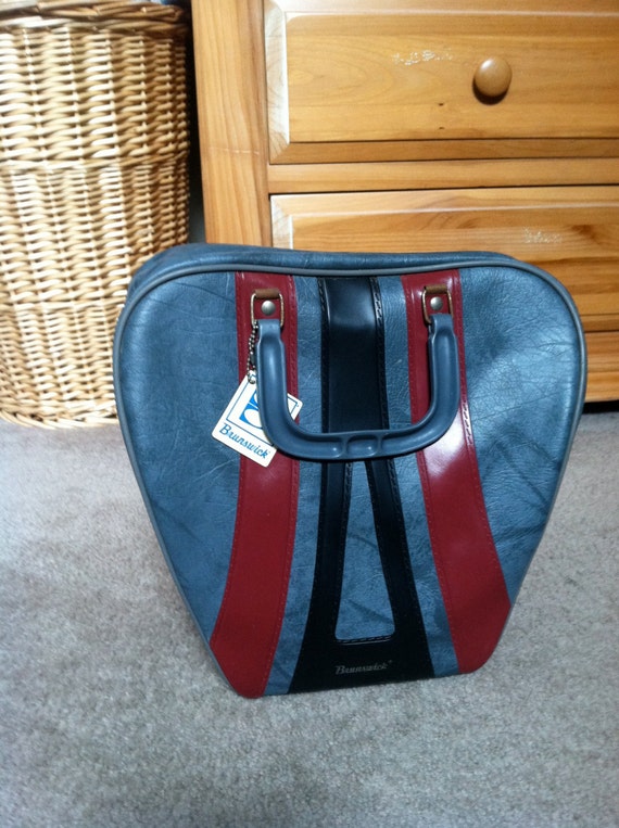 Vintage 1970's Brunswick Bowling Bag by HighleyVintage on Etsy