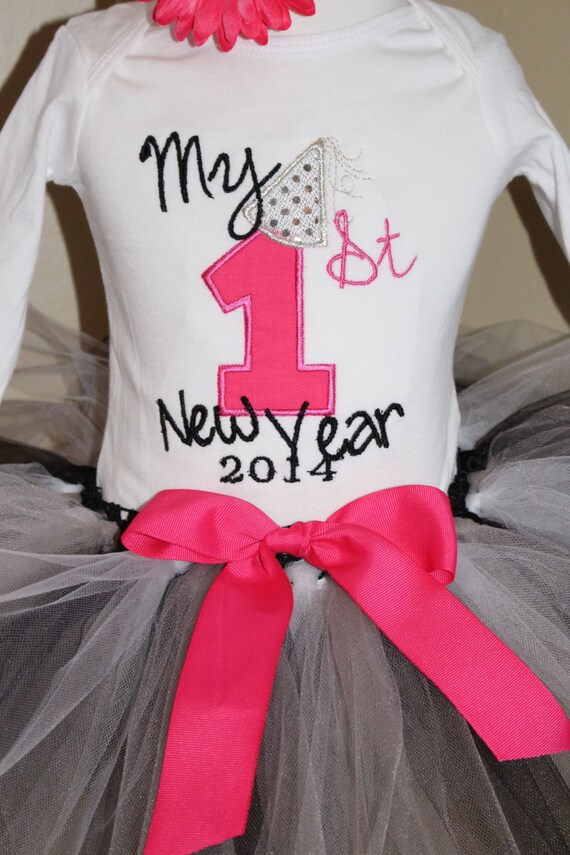 Baby GIRLS New Years Outfit 2016/Baby First by LittleGraceBowtique