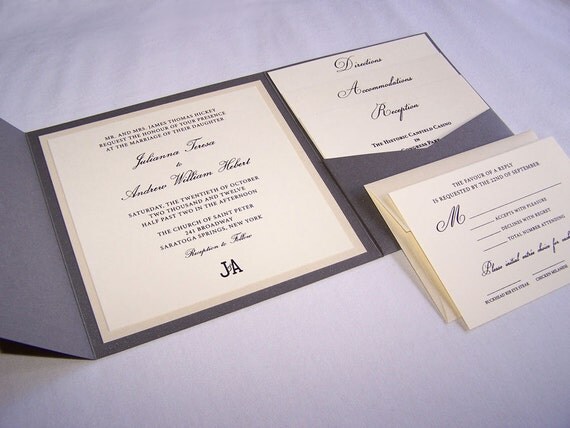 Pocketfold Wedding Invitations 9