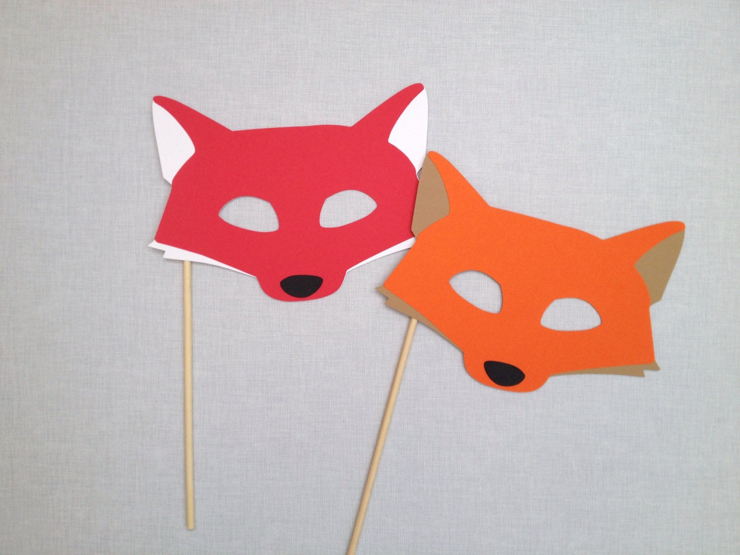 Fox Photo Booth Prop Fox Mask Animal Photo Booth Props