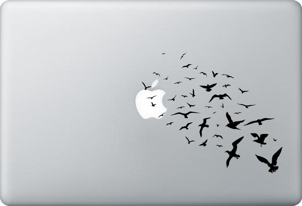 flying birds laptop macbook car window decal bird sticker flying birds laptop macbook car window decal bird sticker