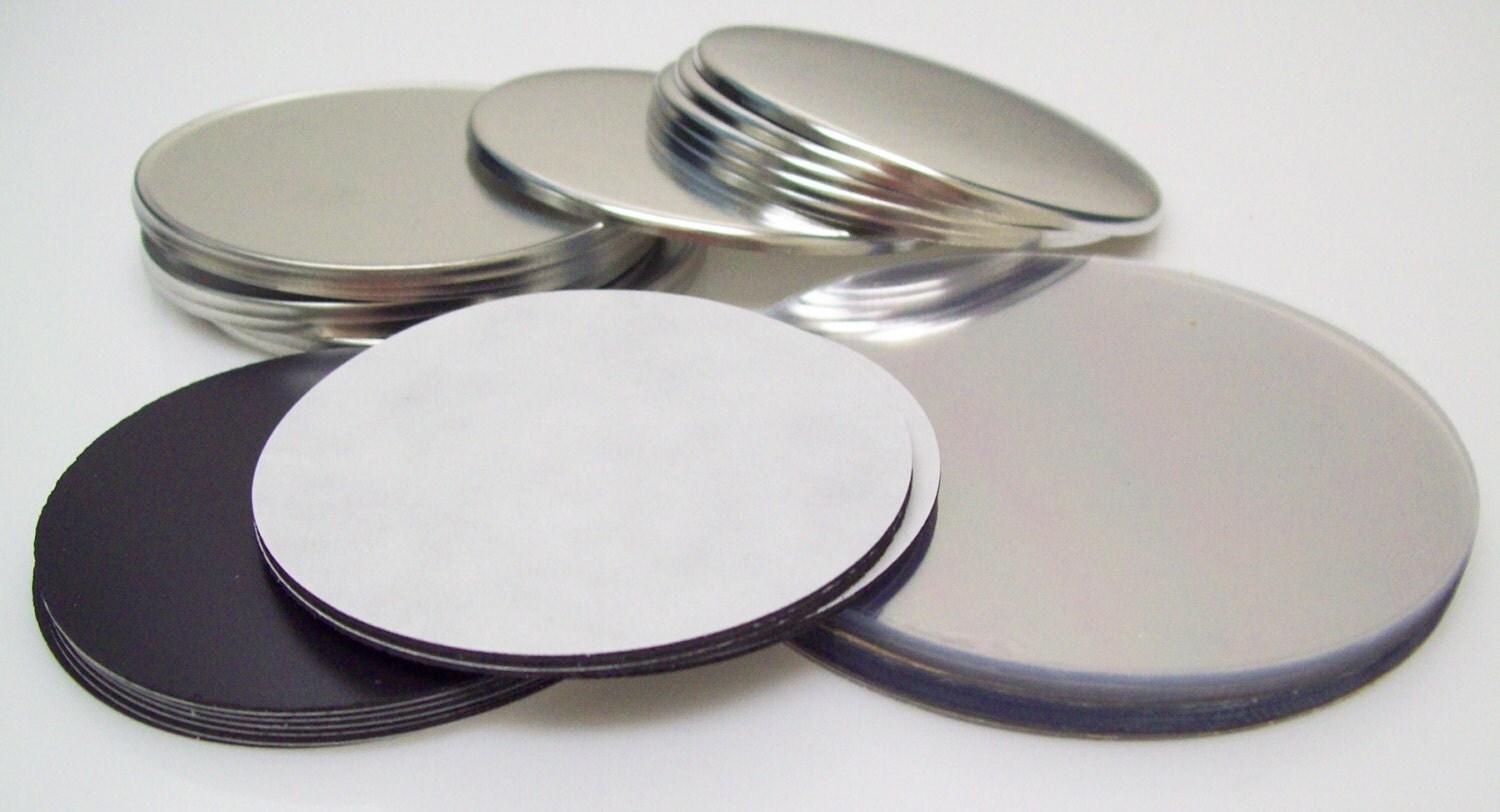 3 Inch Button Parts with Adhesive for Button Maker