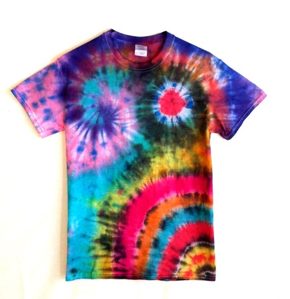 Tie Dye Shirt Psychedelic Tie Dye Galaxy by RainbowEffectsTieDye