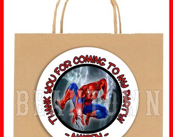 Spiderman tag | Etsy