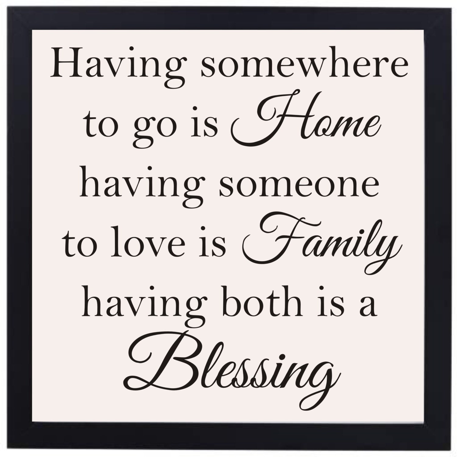 Having Somewhere To Go Is Home Quote Wall Decor Vinyl Decal