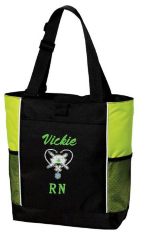 Nurse Tote Bag - Personalized - RN - BSN - LPN - Gift for Nurse ...