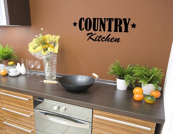 country kitchen decals for wall