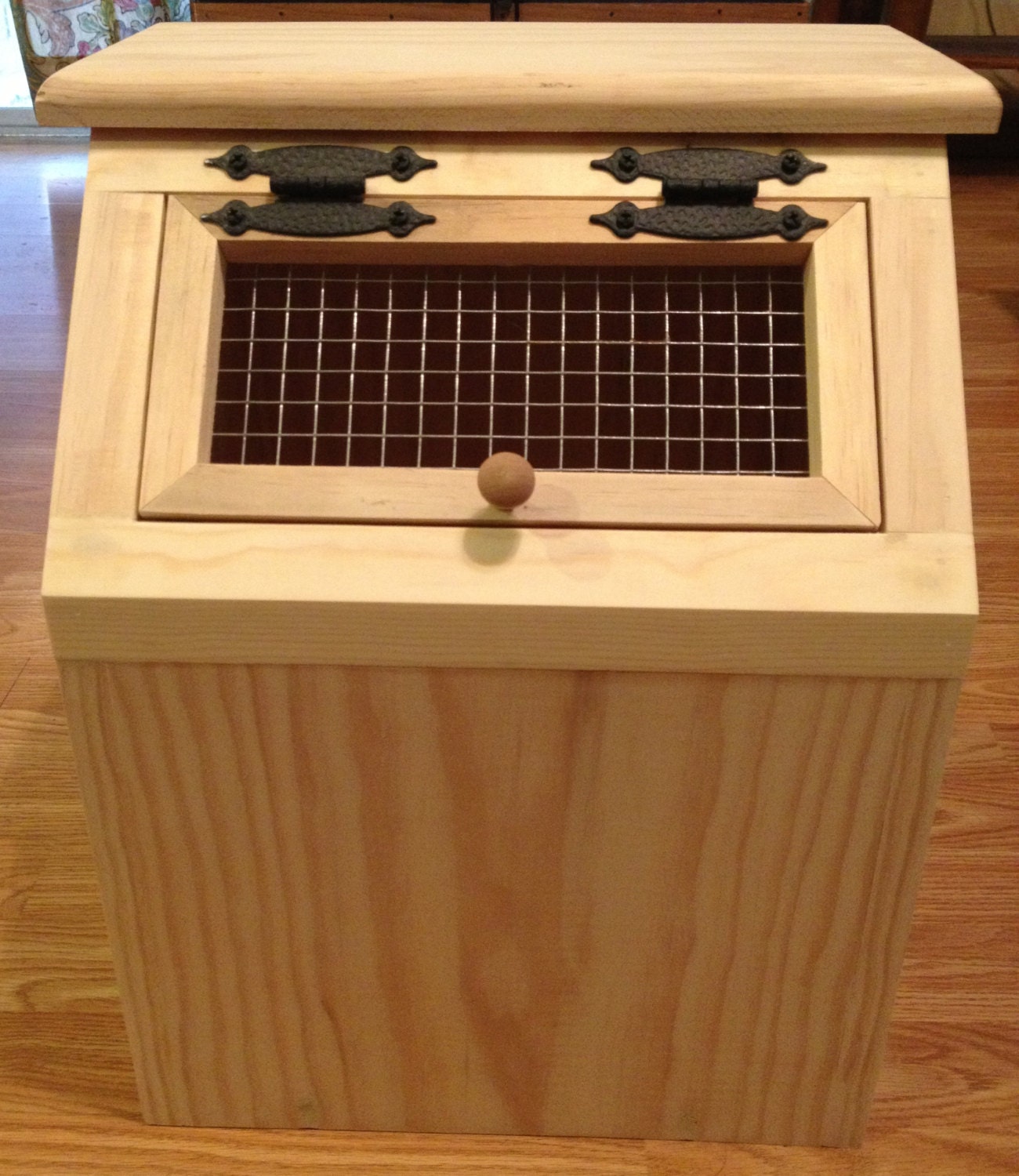 Potato Bin Tater Bin Veggie bin Vegetable by StoneHouseWoodworks