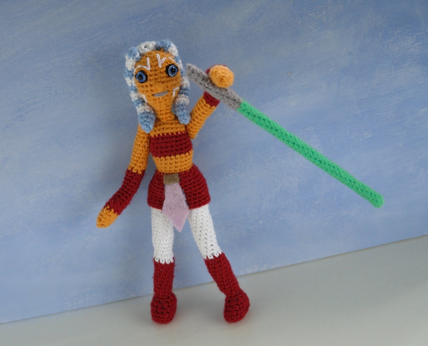 Star Wars CROCHET PATTERN for Ahsoka Tano / amigurumi Star