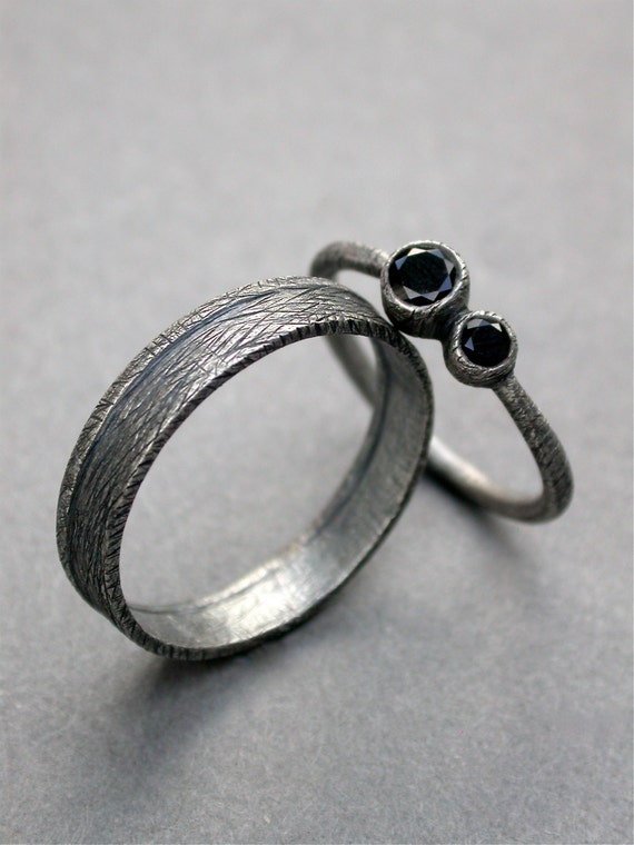 eclectic wedding rings