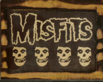 The Misfits - Wooden Plaque