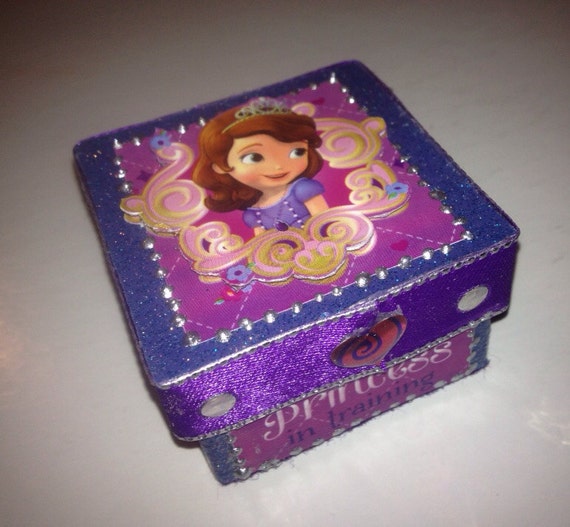 Items similar to Tooth Fairy Box - SOFIA the FIRST - Trinket Box ...