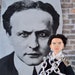 Houdini Doll Miniature Escape Artist Historical Art Collectible