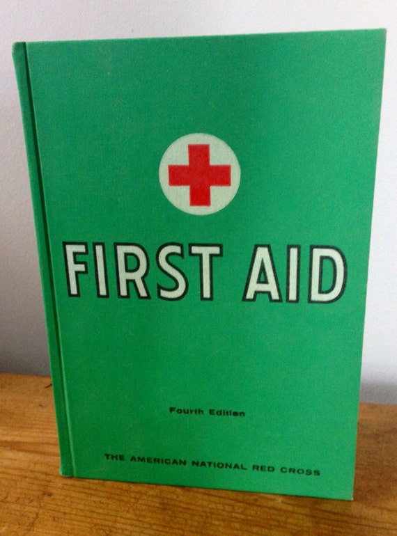Items similar to First Aid book by The American Red Cross on Etsy