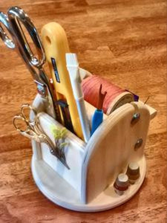 Thread Caddy Notion Holder Sewing Quilting Supply Storage