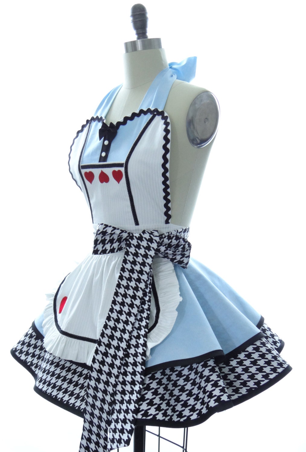 Retro Apron Alice in Wonderland Sexy Womans Aprons Vintage