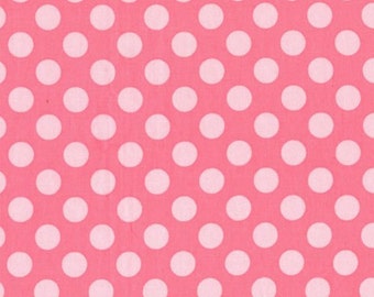 Fat Quarter - Ta Dot Petal Pink Michael Miller Fabrics CX1492-PETA-D