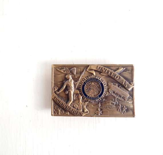 Vintage Belt Buckle / American Legion / by SmallEarthVintage