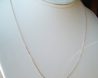 Fine Gold Chain Necklace . 14K Gold fill .15, 16, 17, 18, 20, 22, 24, 30 inch, Long Layering, Long Gold Chain, Chain Necklace, Best Seller