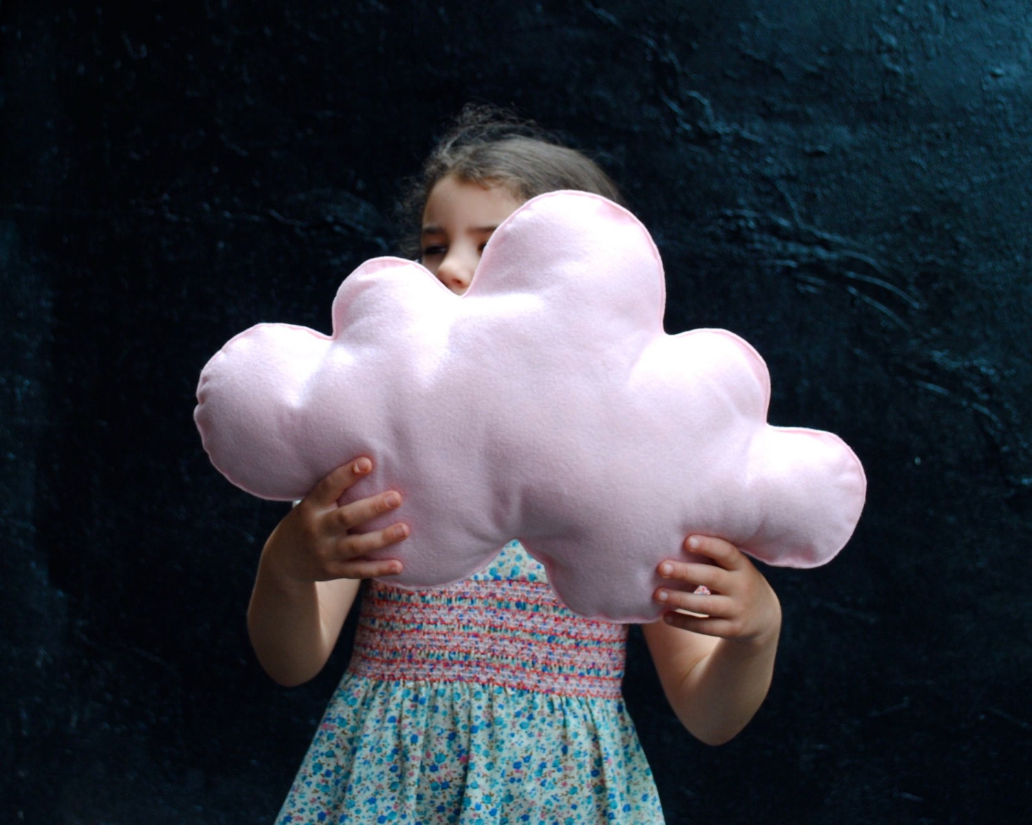 Pink Cloud PillowAs Seen on Cover of Today's ParentWool