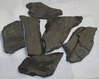 Aquariums, Rock Gardens, Reptile Tanks, Terrariums, Shale, Large Pieces, Hand Gathered Different shapes and sizes APR 8 lbs
