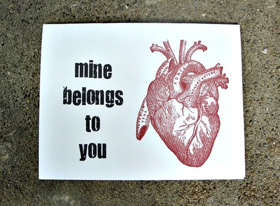 My Heart Belongs To You Greeting Card