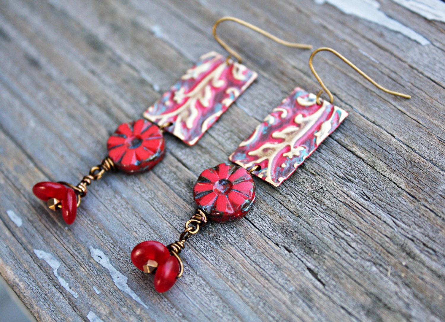 Vintaj Jewelry Vintaj Patina Embossed Metal by Eleven11Designs