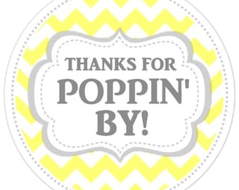 ... Labels, Thanks for Popping By Stickers, Choose Your Color Chevron ... Labels, Thanks for Popping By Stickers, Choose Your Color Chevron