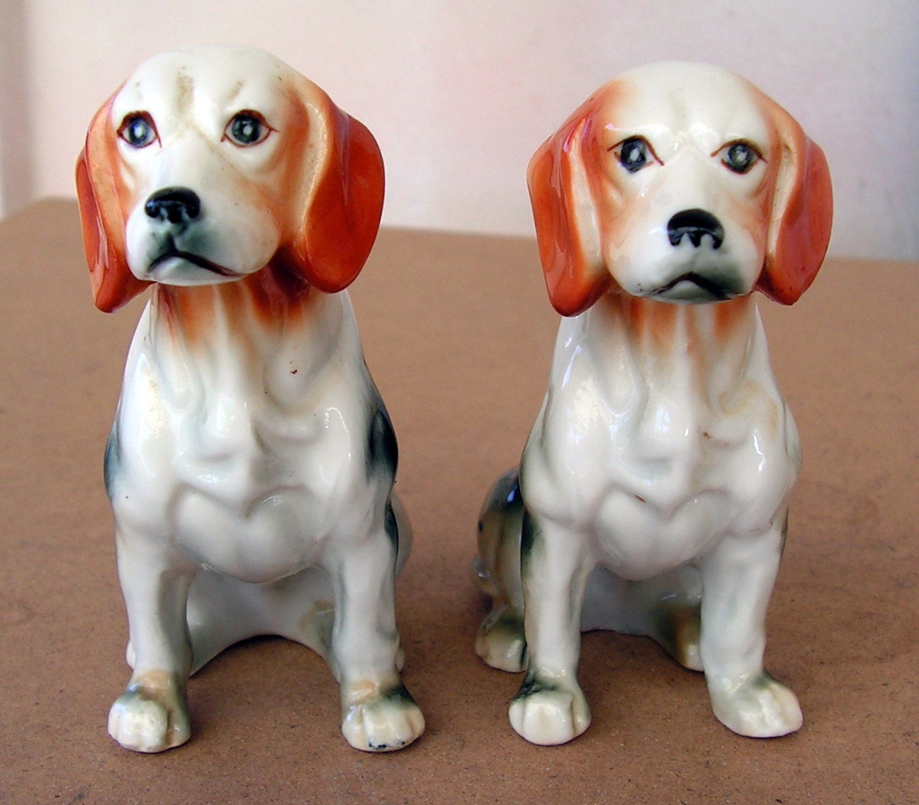 sandstone dog figurines