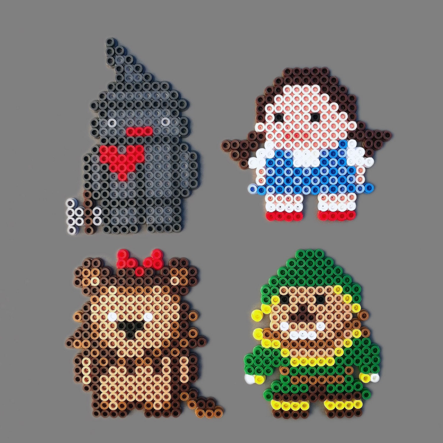 Individual Wizard of Oz Perler Bead Dorothy by HarmonArt2