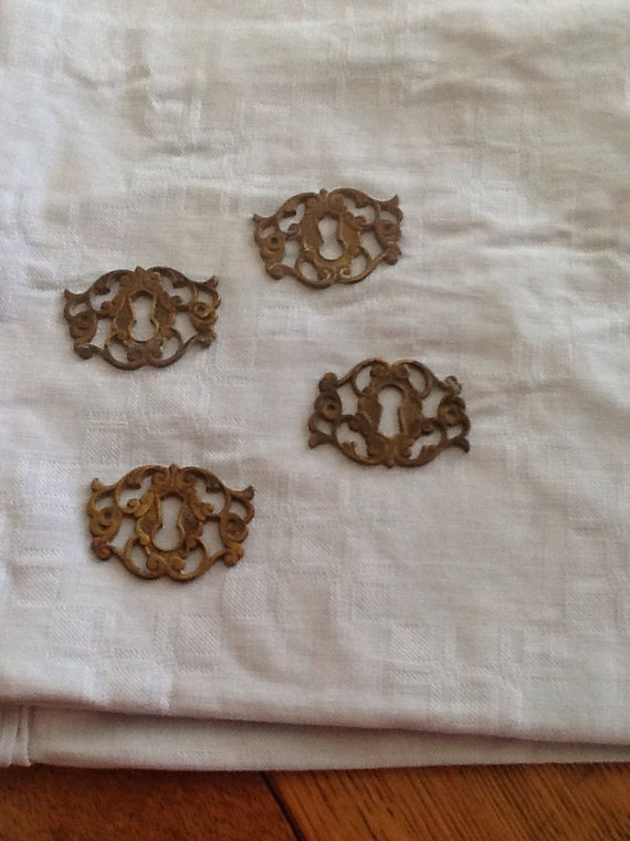 Decorative Vintage Escutcheons by ContemporaryVintage on Etsy