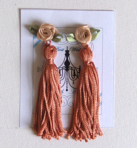 Tassel ear plugs breakfast at Tiffanys. Vintage by talulahblue