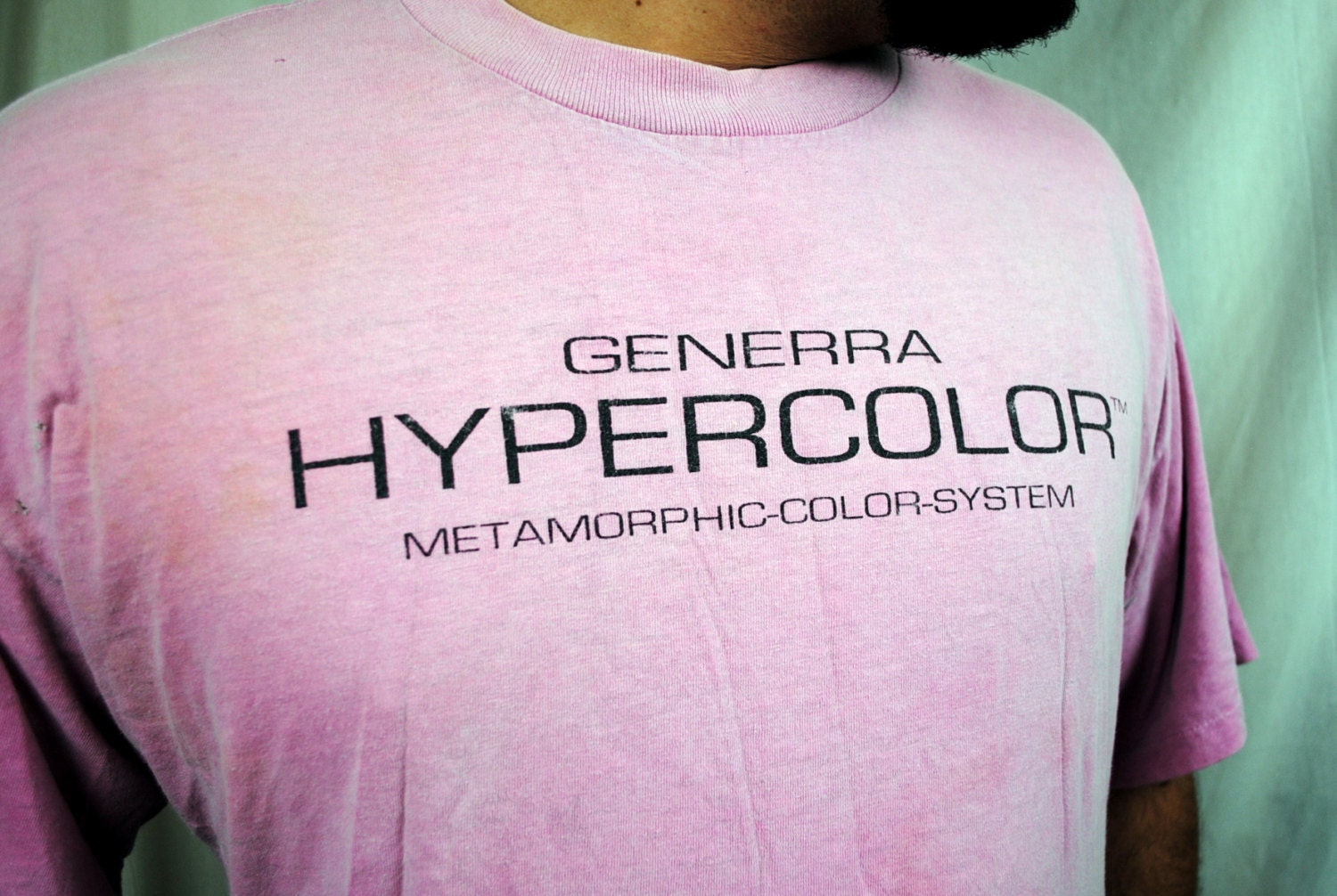 Vintage 80s Hypercolor Generra Tye Die Tee Shirt by RogueRetro