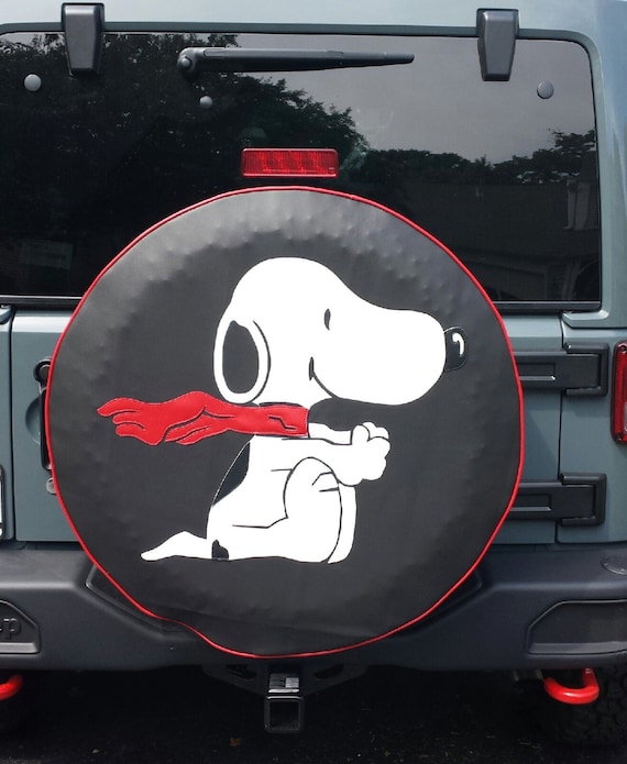 Jeep Tire Cover Snoopy